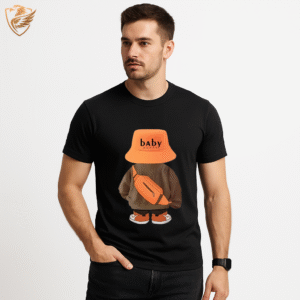 Round Neck T-Shirt Baby Design