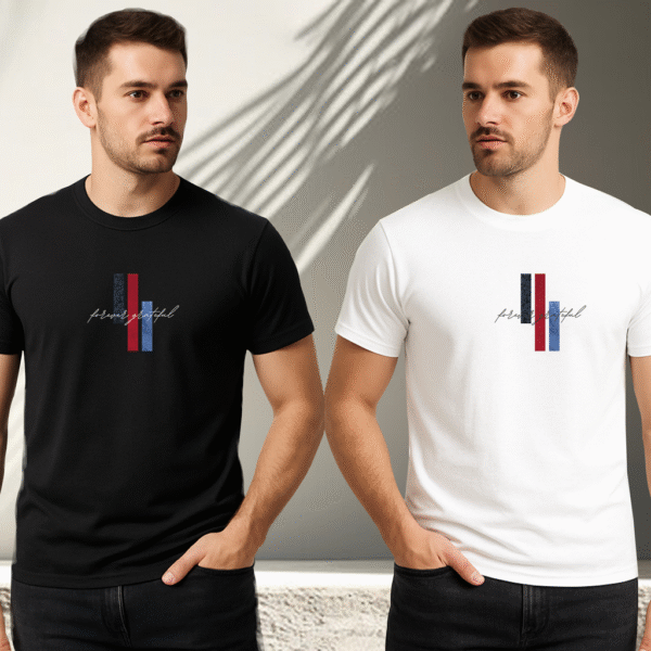 Round Neck Cotton T-Shirt Premium Quality