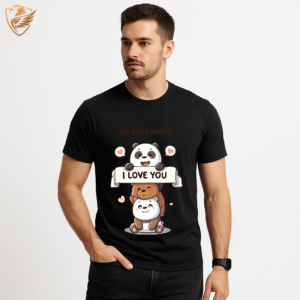 Black & White Graphic T-Shirt