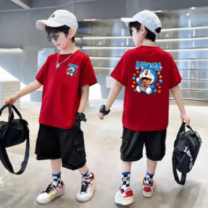 Doraemon Kids Casual Cotton T-Shirt