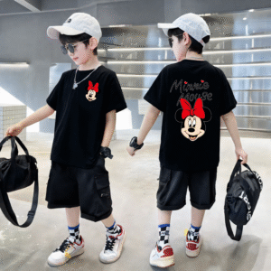Boys & Girls Round Neck Cotton Tee