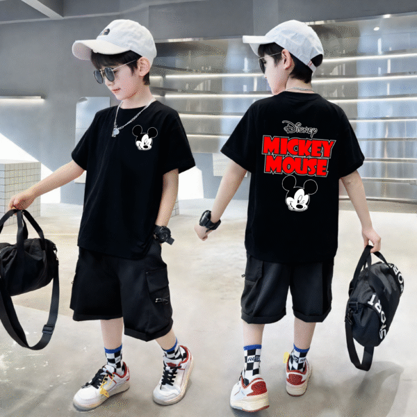 Unisex Kids Round Neck T-Shirt