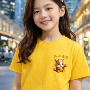Chinese New Year 2026 Cute Horse T-Shirt – Unisex Cotton (Ny205)